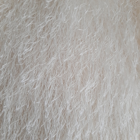 H&M x Lana del Rey Faux Feather Fringe Mini Skirt Sz 4 - Picture 5 of 10